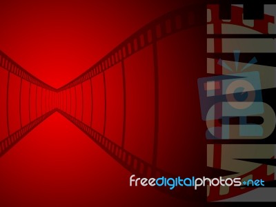 Movie Frame Stock Image