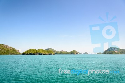 Mu Ko Ang Thong Island Stock Photo