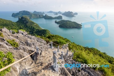 Mu Ko Ang Thong National Marine Park Stock Photo