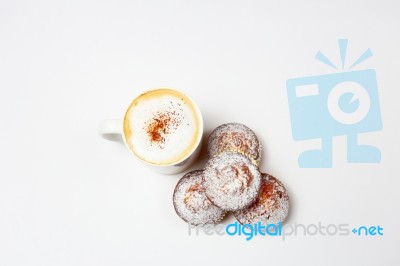 Muffins And Coffee Stock Photo