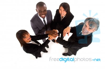 Multi Ethnic Team Stock Photo