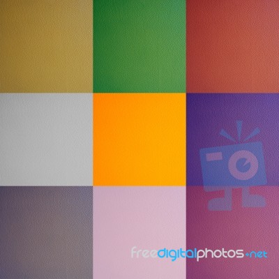 Multicolor Leather Texture Stock Photo