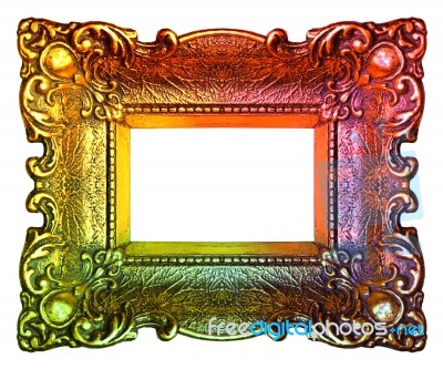 Multicolor Picture Frame Stock Photo