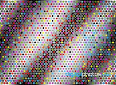 Multicolored Abstract Background Stock Image