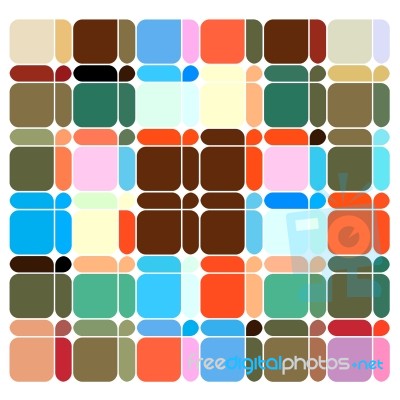 Multicolored Abstract Background Stock Image