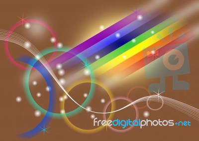 Multicolored Background Stock Image