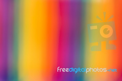 Multicolored Defocused Textured Background With Rainbow Colors Stock Photo