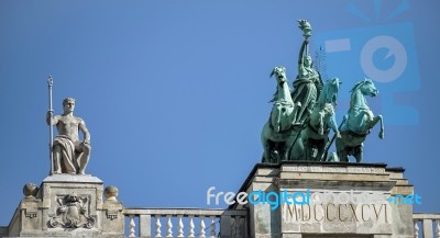 Museum Of Ethnography In Budapest Stock Photo