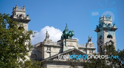 Museum Of Ethnography In Budapest Stock Photo