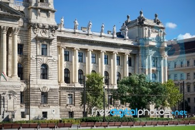 Museum Of Ethnography In Budapest Stock Photo