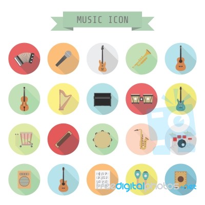 Music Icon Stock Image