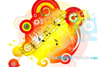 Music Notes Stock Image