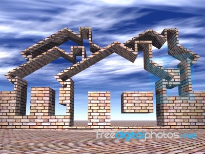 My Brick House Stock Image