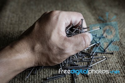 Nail Tool Stock Photo