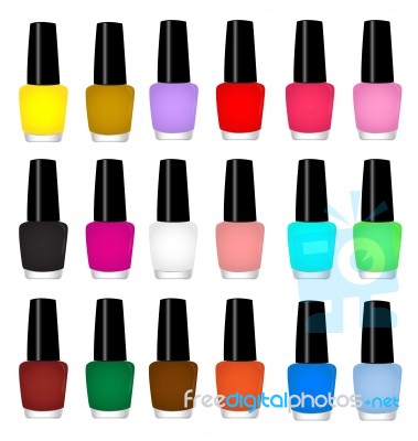 Nail Varnish Stock Image