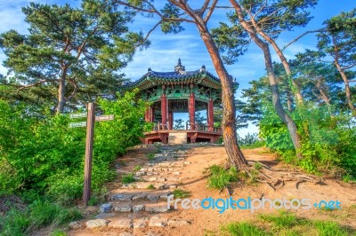 Namhansanseong Fortress In South Korea, Unesco World Heritage Site Stock Photo