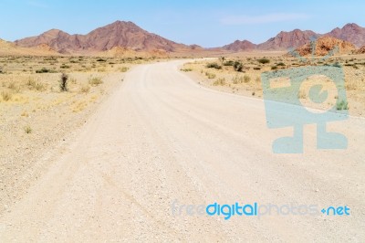 Namib Desert Near Solitaire Stock Photo