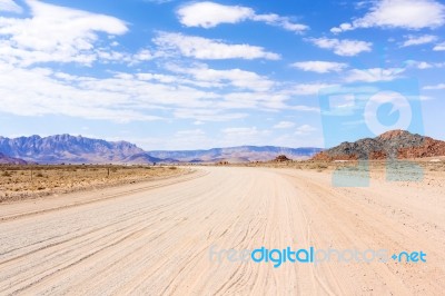 Namib Desert Near Solitaire Stock Photo