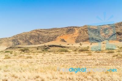 Namib Desert Near Solitaire Stock Photo