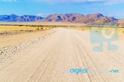 Namib Desert Near Solitaire Stock Photo