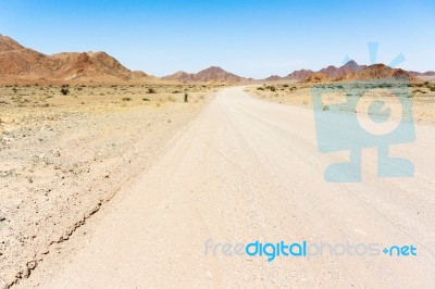 Namib Desert Near Solitaire Stock Photo