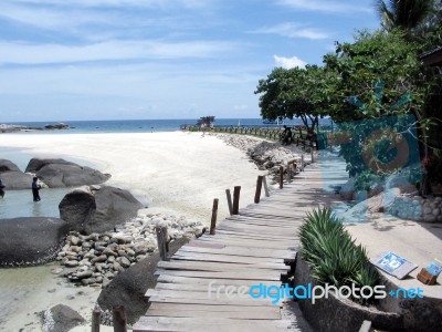 Nang Yuan Island, Thailand Stock Photo