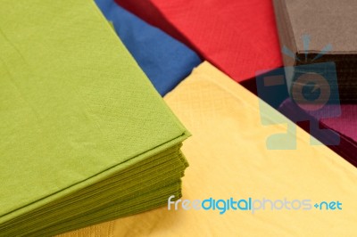 Napkins Stock Photo