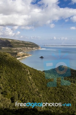 National Park Arrabida In Portugal Stock Photo