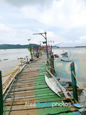 Natural Attractions Homestay In Thailand Stock Photo