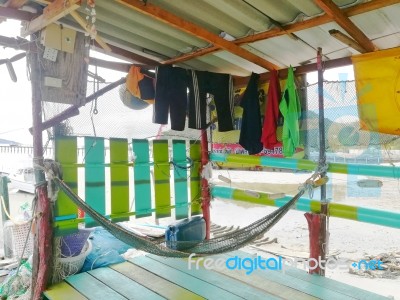 Natural Attractions Homestay In Thailand Stock Photo