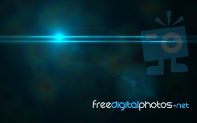 Natural Lens Flare.lens Flare Light Over Black Background. Easy To Add Overlay Or Screen Filter Over Photos Stock Image