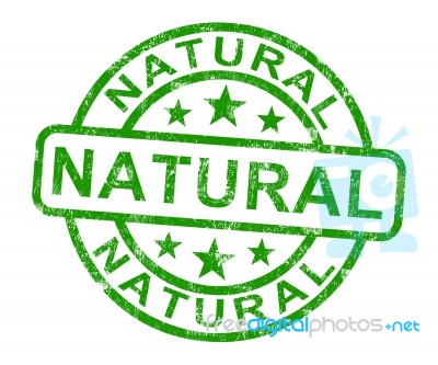 Natural Stamp Stock Image