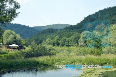 Nature Art In Lahovo Stock Photo