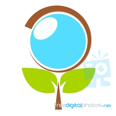 Nature Symbol Illustration Stock Image