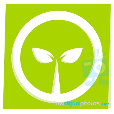 Nature Symbol Illustration Stock Image