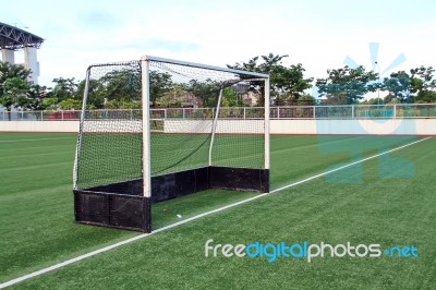 Net Soccer Goal Football Stock Photo