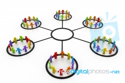 Network Concept Stock Image