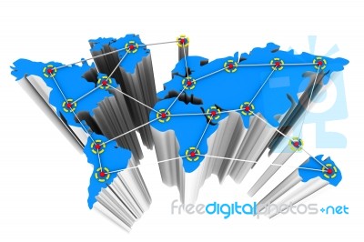 Network Concept Stock Image