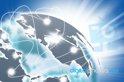 Network Concept Stock Image