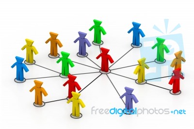 Network Concept Stock Image