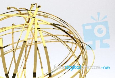 Network Gold Stock Image