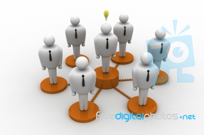 Network With People Stock Image