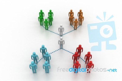 Network With People Stock Image