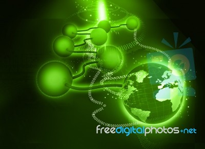 Networking And Internet Concept Stock Image