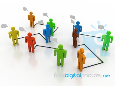 Networking Concept Stock Image