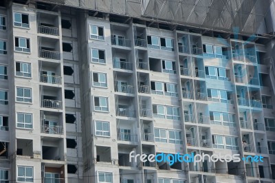 New Building In Chiangmai Stock Photo