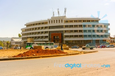 New Construction In Addis Ababa Stock Photo