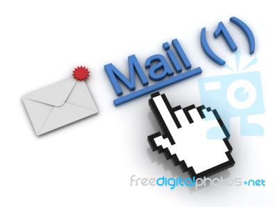 New Email Message Stock Image