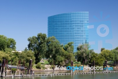 New Office Block In Sacramento Stock Photo