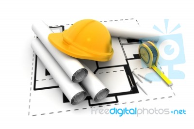 New Project Plan Stock Image